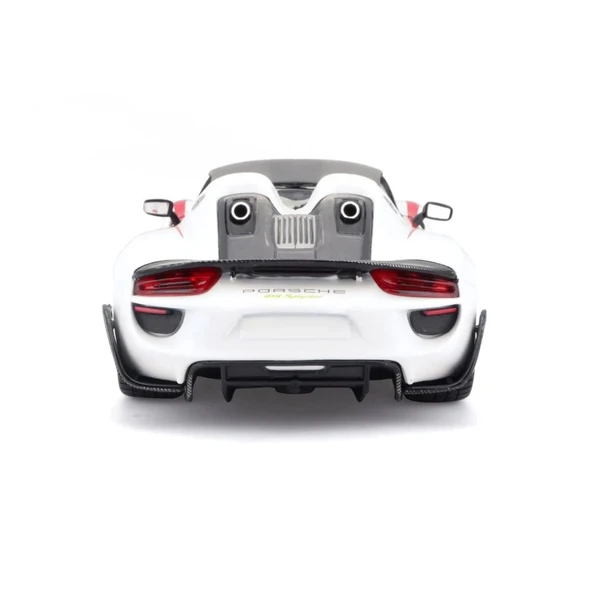 28009 Burago Porsche 918 Spyder 1:24 Model Araba -Sunman - 6