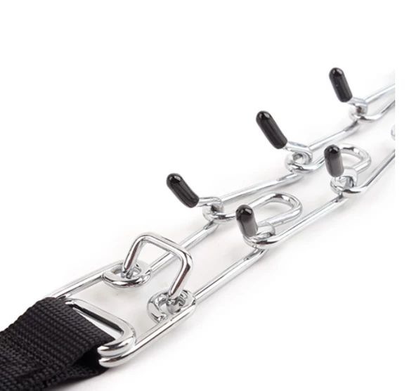 Köpek Kauçuklu Yürüyüş Boyun Zincir Eğitim Tasması 2.5 mm x 35 cm - Resim 3