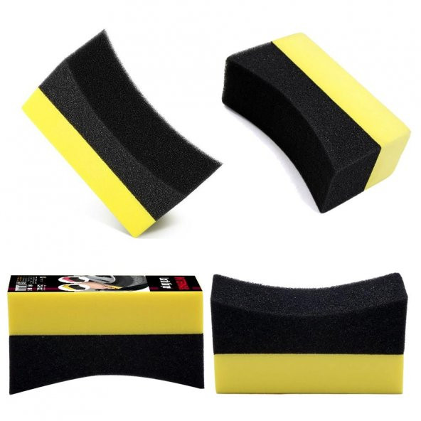 INTERWAX LASTİK PARLATMA ÇOK AMAÇLI SÜNGER - 2