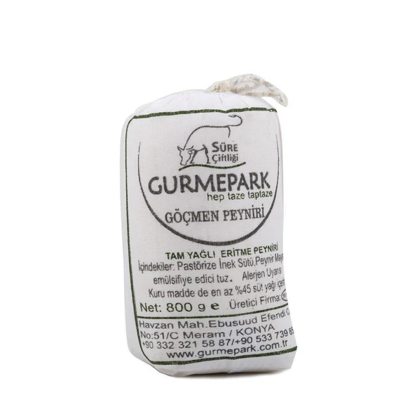 Bez Tulum Eritme Peyniri Tuzsuz 800 g e
