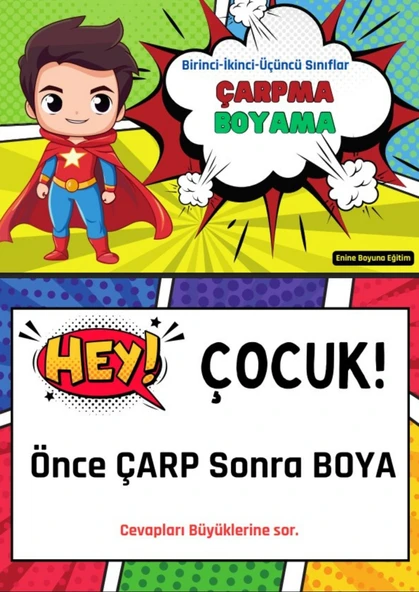 Birinci, İkinci ve Üçüncü Sınıflar İçin Süper Matematik (ÇARP-BOYA) - Resim 2