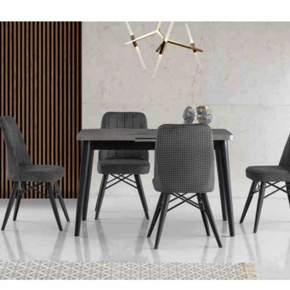 Polo Masa Retro Nil Sandalye Gri - 2