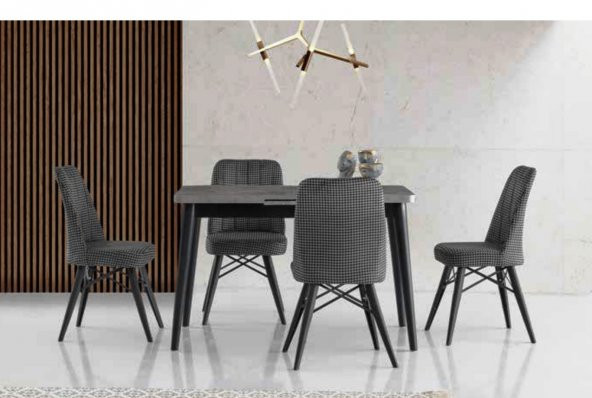 Polo Masa Retro Nil Sandalye Gri - 5