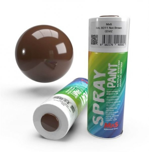 MxS Ral 8011- Ceviz - Sprey Boya / 400ml