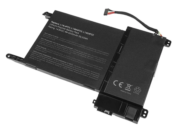Lenovo ile Uyumlu ideapad Y700-15ACZ Versiyon 80NY  Laptop Batarya Pil