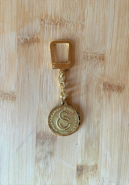 VİNTAGE GS ANAHTARLIK GALATASARAY ANAHTARLIK ALTIN SARISI ANAHTARLIK