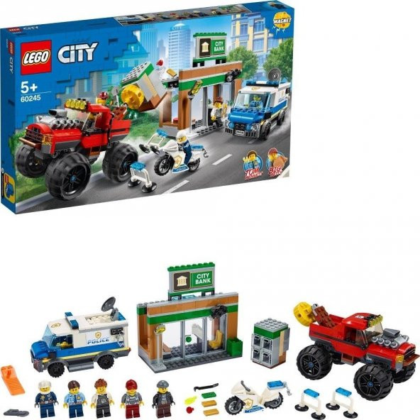 LEGO® City 60245 Polis Canavar Kamyon Soygunu