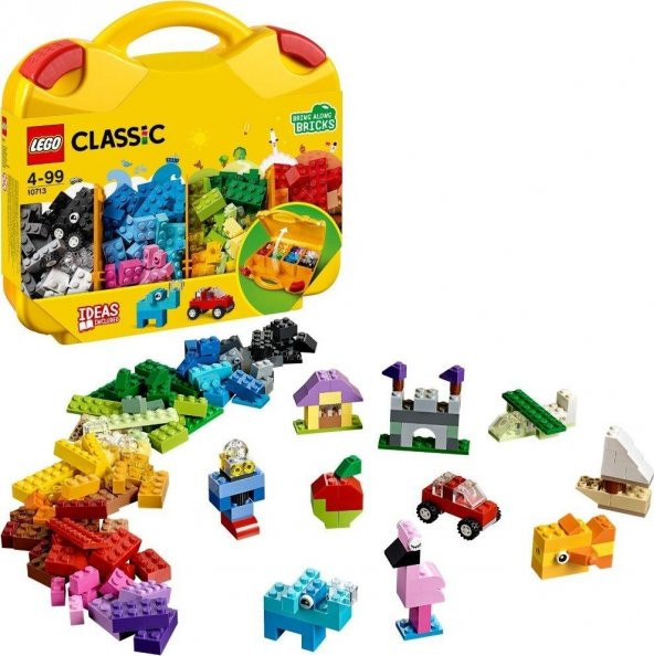 LEGO Classic 213 Parçalık Yaratıcı Çanta Yapım Parçaları (10713)