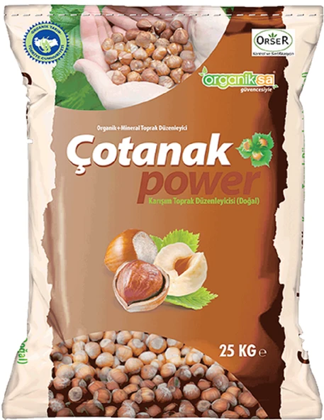 250 Kg Çotanak Power Organik Toprak Düzenleyici Leonardit Gübre (25 kg x 10 Torba)