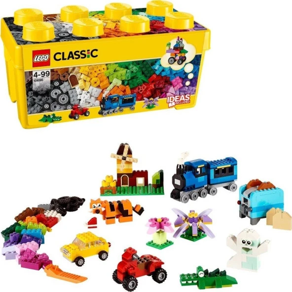 LEGO Classic 484 Parçalık Orta Boy Yaratıcı Yapım Kutusu (10696)