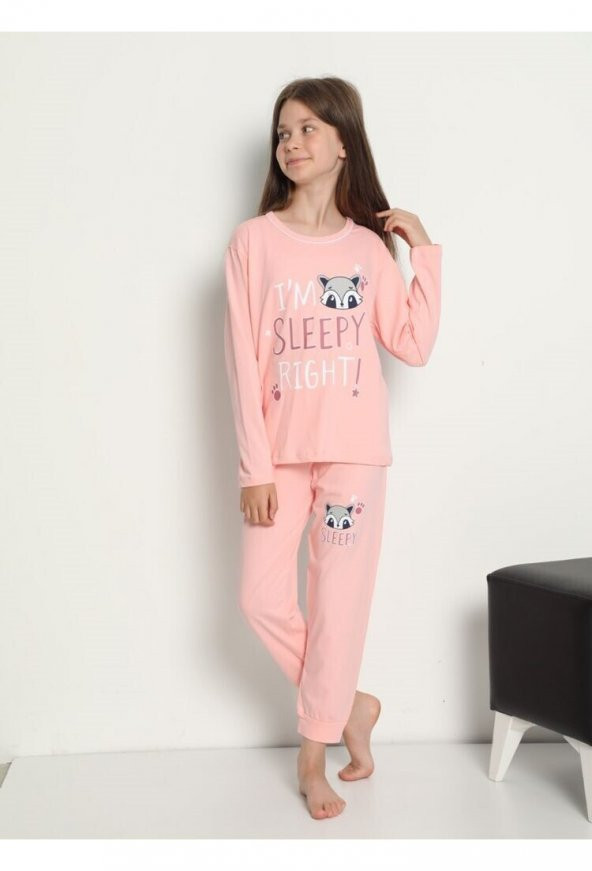 SezonFashion Sleepy Uzun Kol Cocuk Pijama Takım SLEEPY-UZNKL