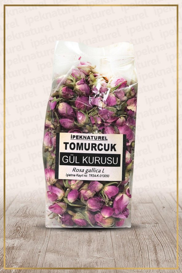 Tomurcuk Gül Kurusu - Gonca Gül (Rosa gallica L.)