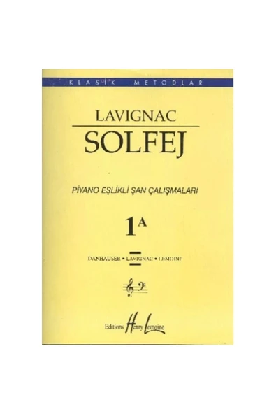 LAVIGNAC 1 A PİYANO EŞLİKLİ