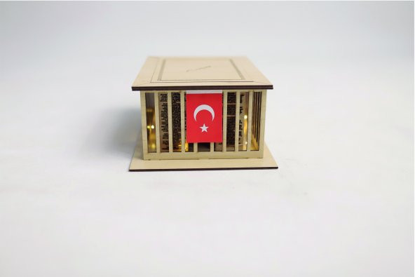 Işıklı Ahşap Anıtkabir Maketi - 2