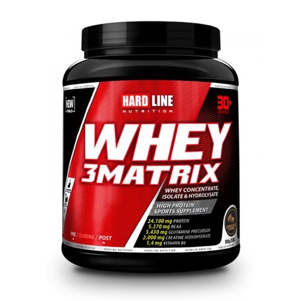 Hardline Whey 3Matrix Protein Tozu 908 Gr