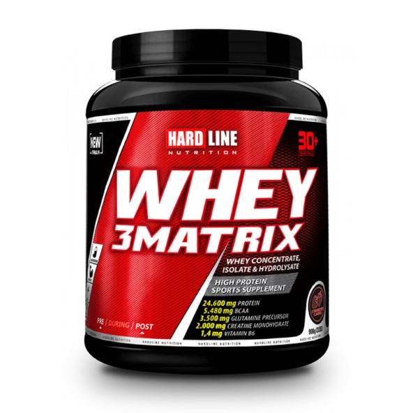 Hardline Whey 3Matrix Protein Tozu 908 Gr - 2