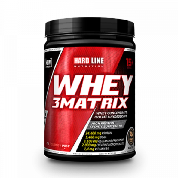 Hardline Whey 3Matrix Protein Tozu 454 gr - 4