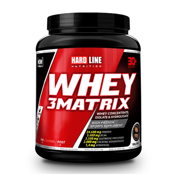 Hardline Whey 3Matrix Protein Tozu 908 Gr - 5