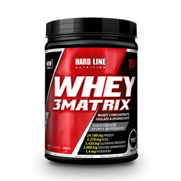 Hardline Whey 3Matrix Protein Tozu 454 gr