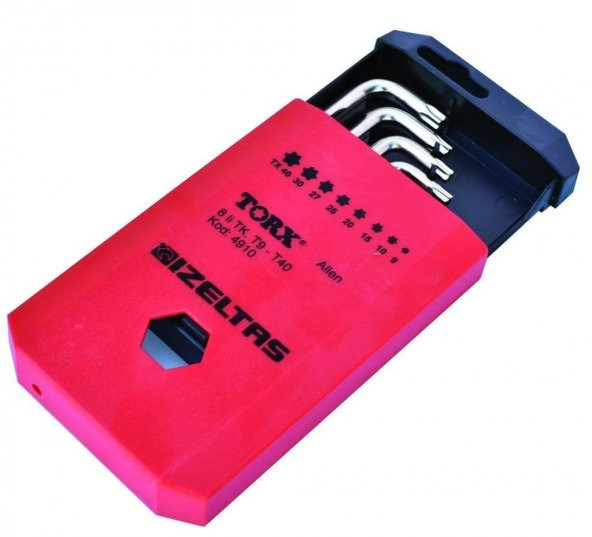 İZELTAŞ TORX ALLEN ANAHTAR TK. 8 PARÇA 4910007108