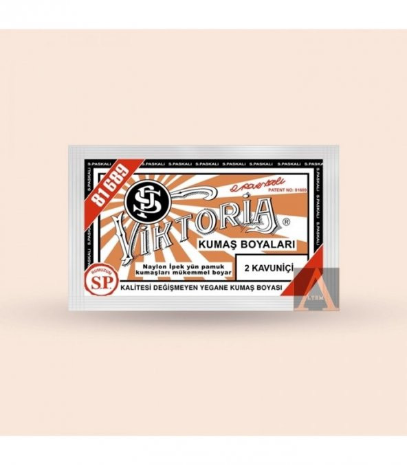 Viktoria Kumaş Boyası 02 Kavuniçi - 2