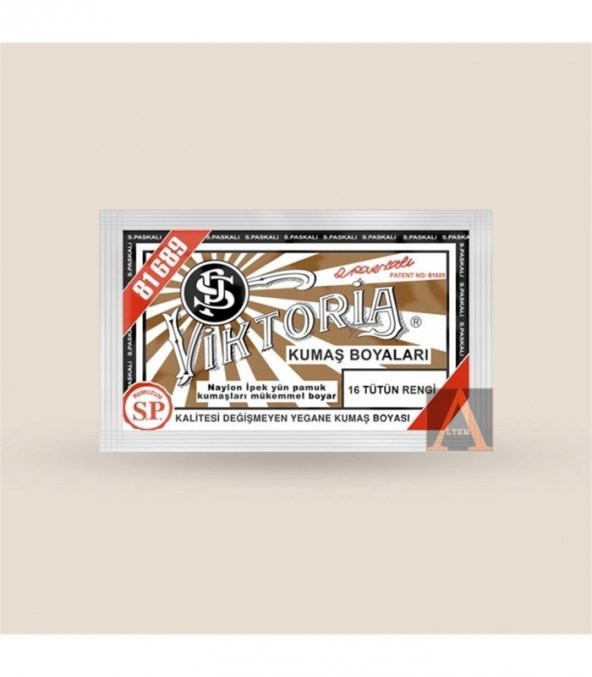 Viktoria Kumaş Boyası 16 Tütün Rengi - 2