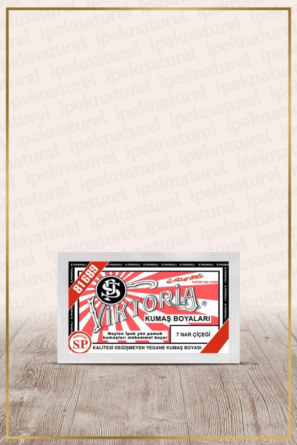 Viktoria Kumaş Boyası 07 Nar Çiçeği