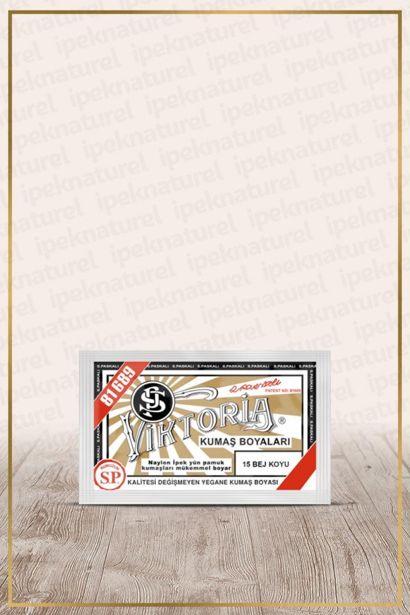 Viktoria Kumaş Boyası 15 Bej Koyu