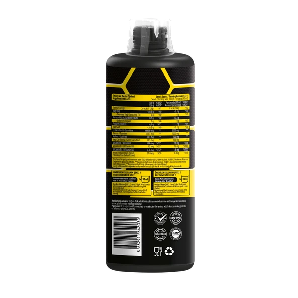 TNT L-Carnitine 3000 mg 1000 Ml - Resim 3