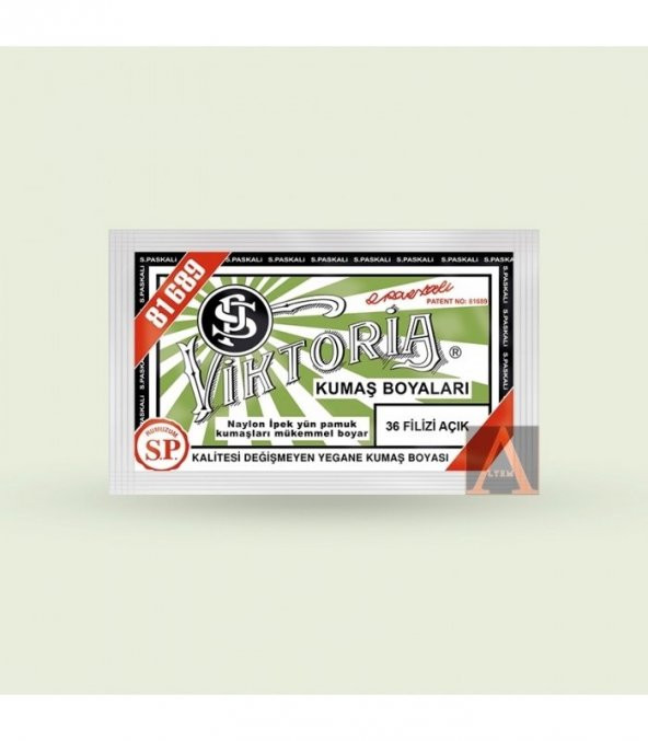 Viktoria Kumaş Boyası 36 Filizi Açık - 2