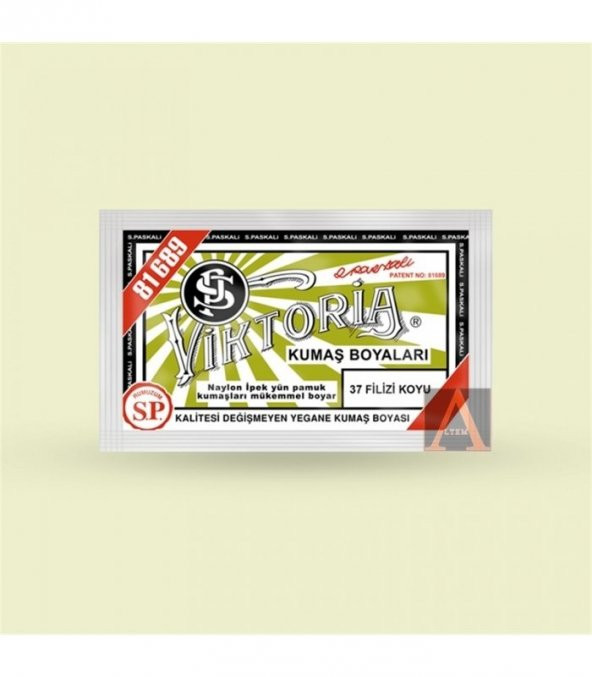 Viktoria Kumaş Boyası 37 Filizi Koyu - 2