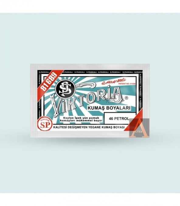 Viktoria Kumaş Boyası 46 Petrol - 2