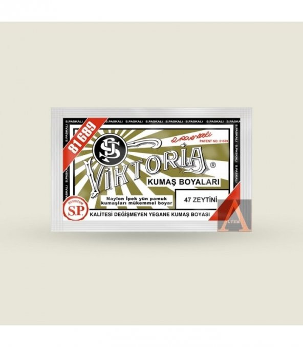 Viktoria Kumaş Boyası 47 Zeytini - 2