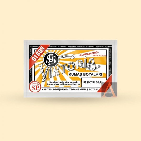 Viktoria Kumaş Boyası 57 K.Sarı - 2