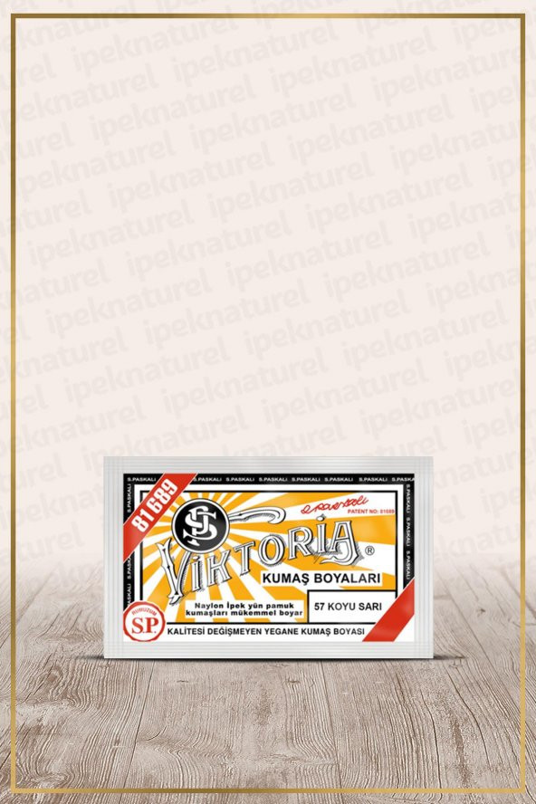 Viktoria Kumaş Boyası 57 K.Sarı