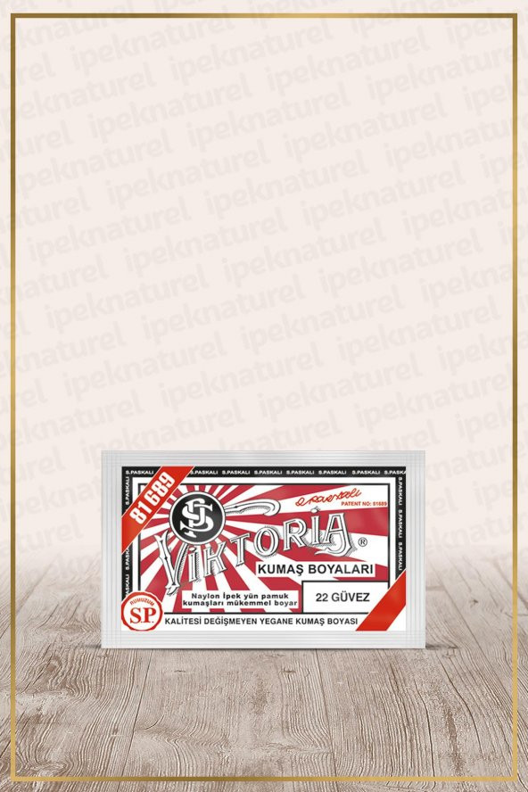 Viktoria Kumaş Boyası 22 Güvez