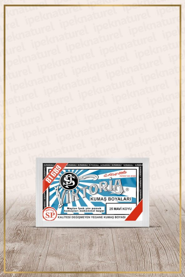 Viktoria Kumaş Boyası 25 Mavi Koyu