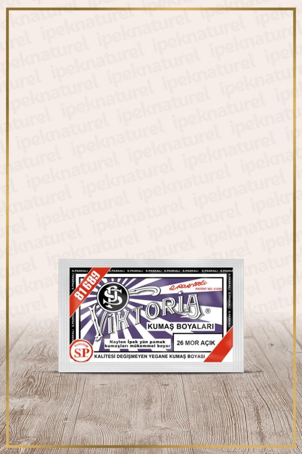 Viktoria Kumaş Boyası 26 Mor Açık