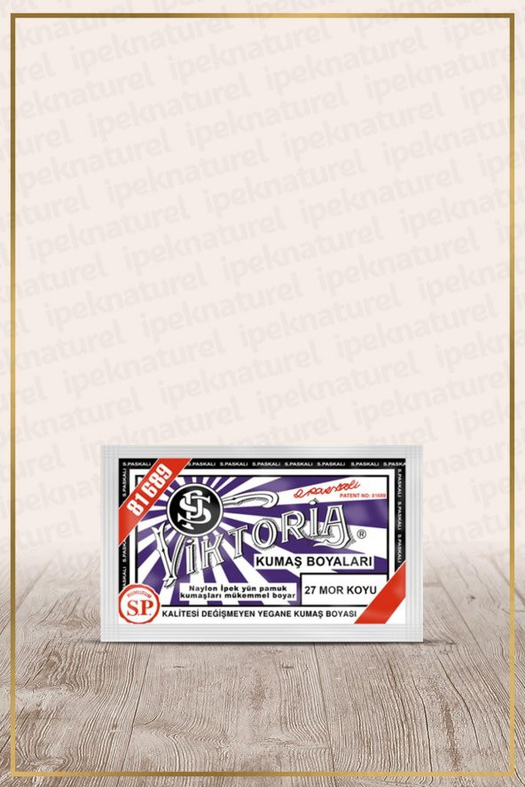 Viktoria Kumaş Boyası 27 Mor Koyu