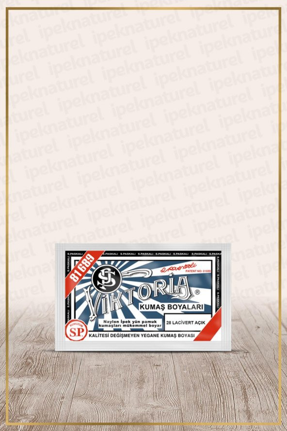 Viktoria Kumaş Boyası 28 Lacivert Açık