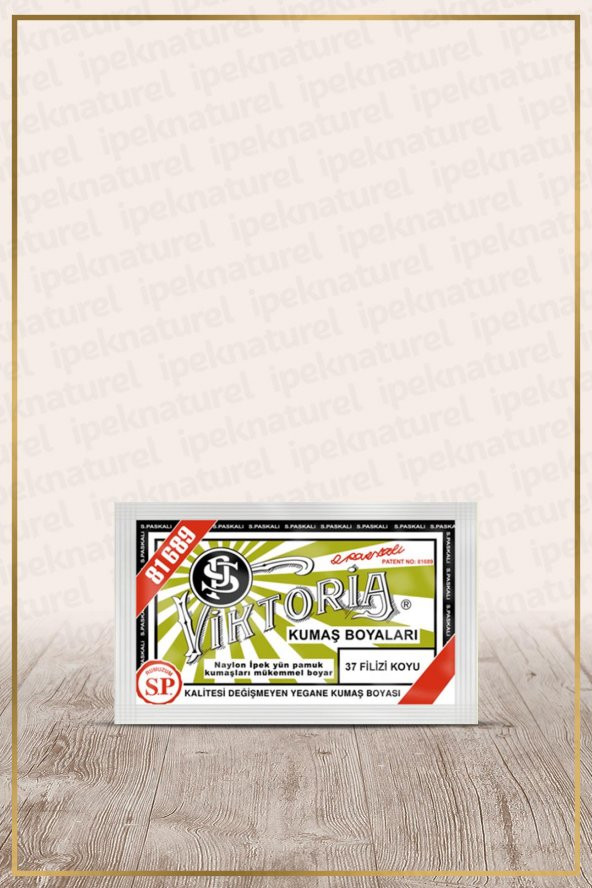 Viktoria Kumaş Boyası 37 Filizi Koyu
