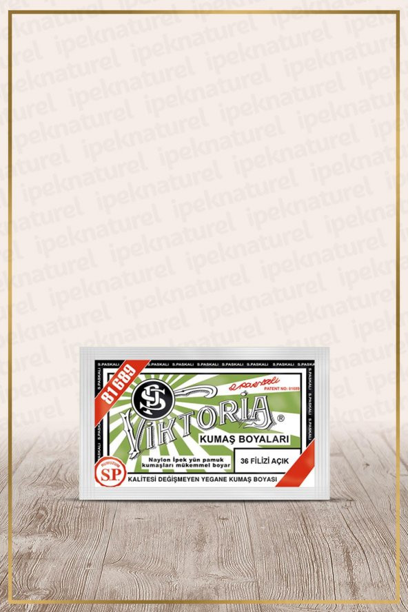 Viktoria Kumaş Boyası 36 Filizi Açık