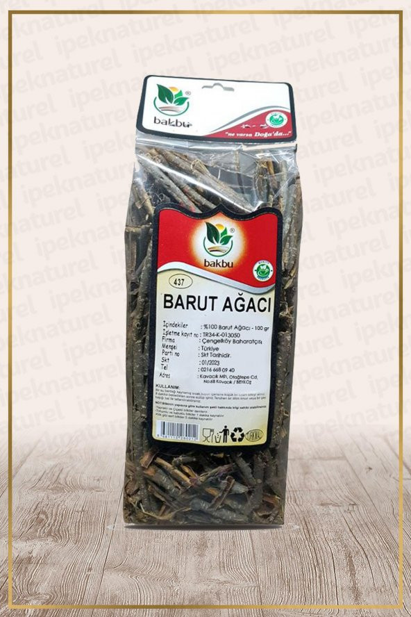 Barut Ağacı Kabuğu (Rhamnus frangula)