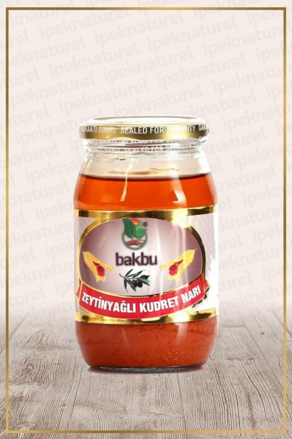 BakBu Zeytinyağlı Kudret Narı 380 gr