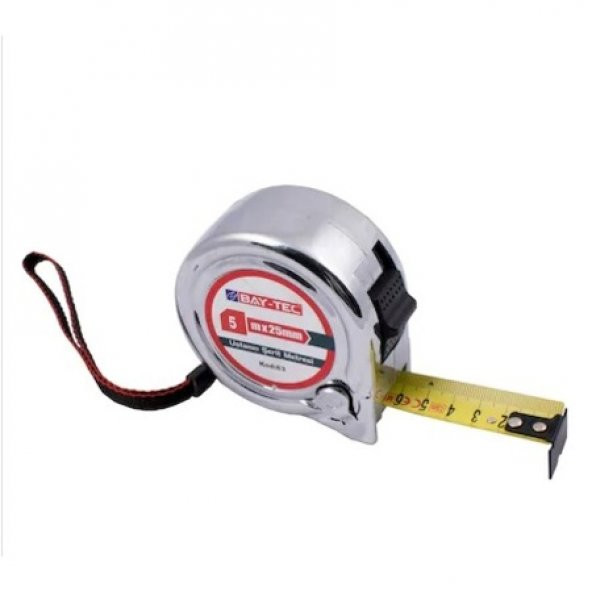 BAY-TEC ÇELİK METRE 25 MM * 5 MT. - 2