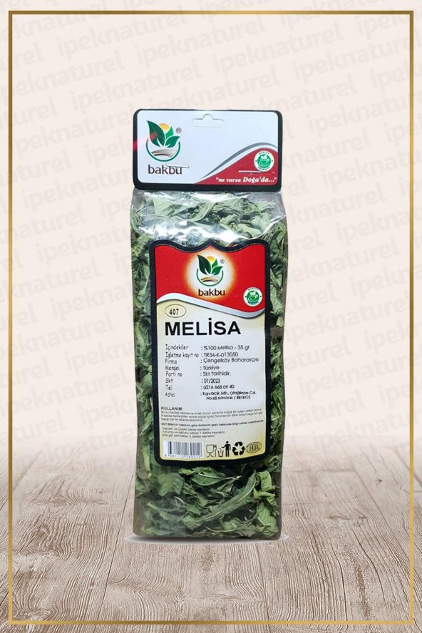 Melisa Limonlu Melisa (Melissa officinalis L)
