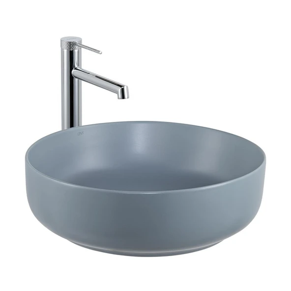 LENA TEZGAHÜSTÜ LAVABO (MAT MAVİ) E-W1201MM