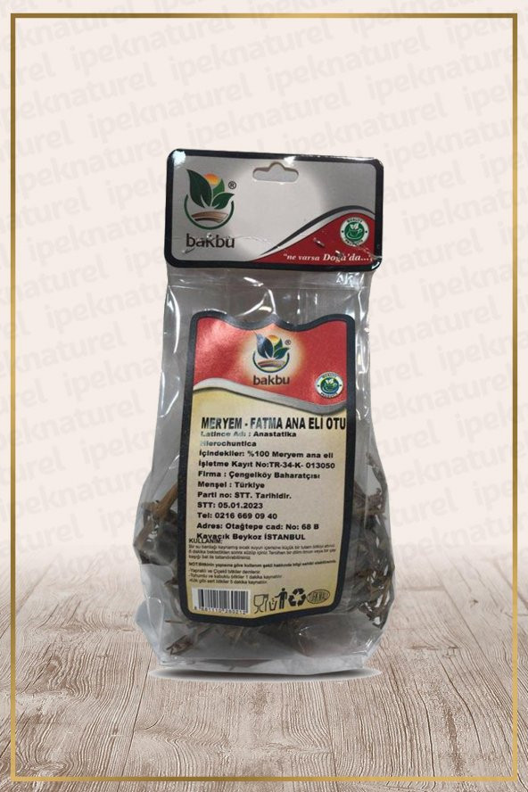 Meryem Ana Eli - Fatma Ana Eli - Meryem Ana Bitkisi - Jericho