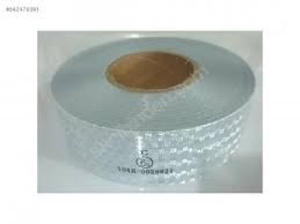 BEYAZ REFLEKTÖR ŞERİT 104R-0028821 (1 ADET= 1 METRE) - 2