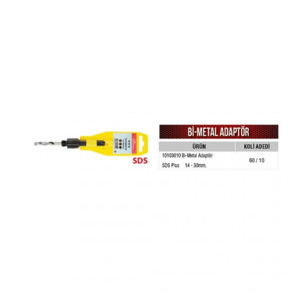MERCURE SDS Bİ-METAL PANÇ ADAPTÖR 14*30 mm 10103010 - 2